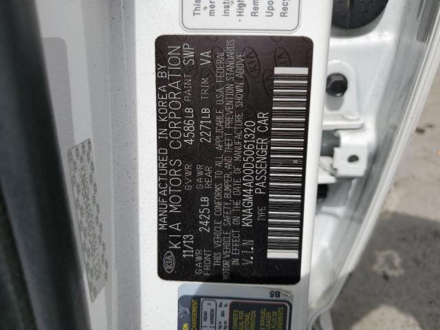 Photo 10 from auction – 2013 KIA OPTIMA HYB with VIN KNAGM4AD0D5061320