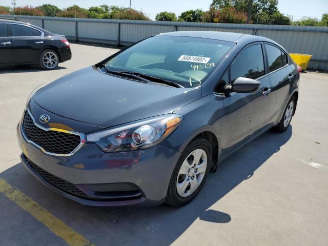 Photo 2 from auction – 2016 KIA FORTE LX with VIN KNAFK4A62G5495259
