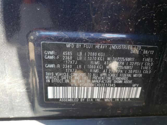 Фото 10 с аукциона – 2013 SUBARU OUTBACK 2. с VIN 4S4BRBKCXD3217945