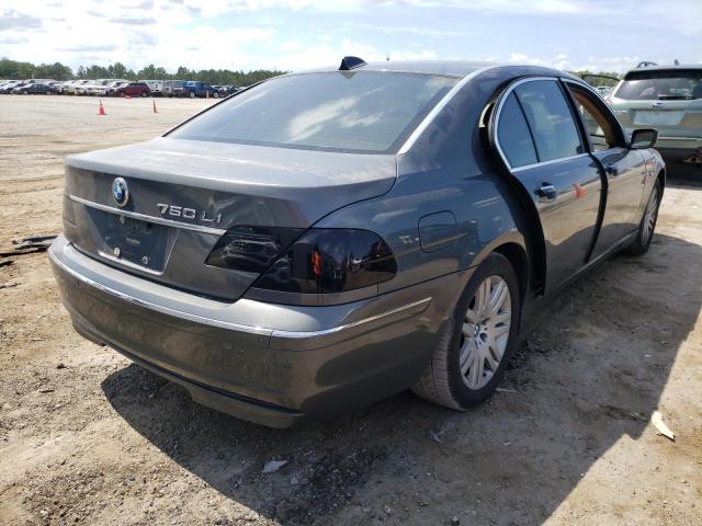 Photo 4 from auction – 2007 BMW 750 with VIN WBAHN83587DT70994