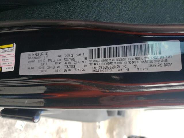 Photo 10 from auction – 2017 JEEP WRANGLER U with VIN 1C4BJWDG5HL618179