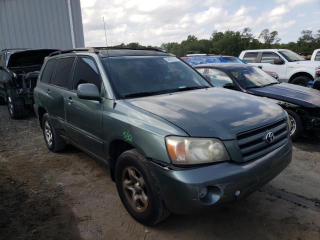 TOYOTA HIGHLANDER 2007 with VIN JTEDD21A970163177 - Photo from auction