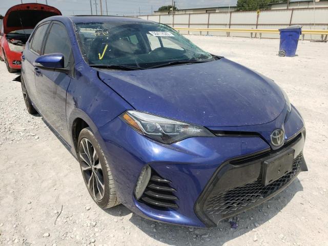 TOYOTA COROLLA L 2019 with VIN 5YFBURHE7KP864618 - Photo from auction