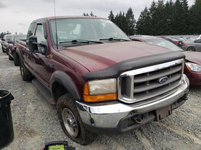 FORD F250 SUPER 1999 with VIN 1FTNX21F5XEE62552 - Photo from auction