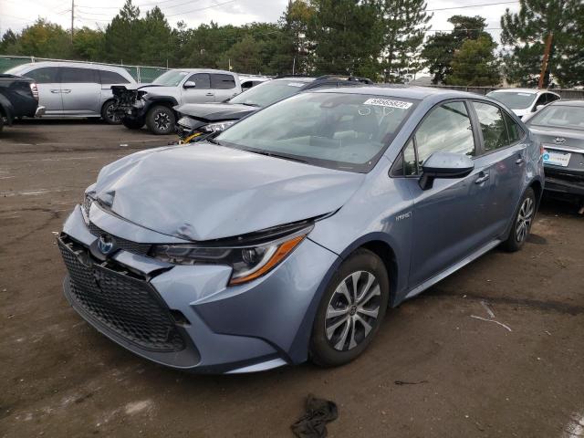 Photo 2 from auction – 2021 TOYOTA COROLLA LE with VIN JTDEAMDE3MJ028309