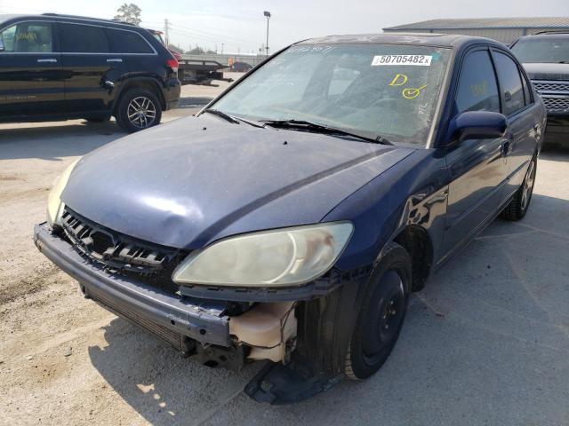 Photo 2 from auction – 2004 HONDA CIVIC EX with VIN 2HGES26734H532099