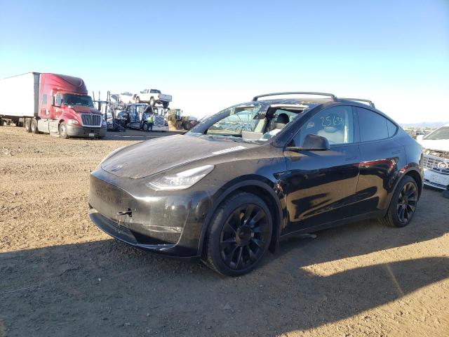 Photo 2 from auction – 2021 TESLA MODEL Y with VIN 5YJYGDEE8MF188283