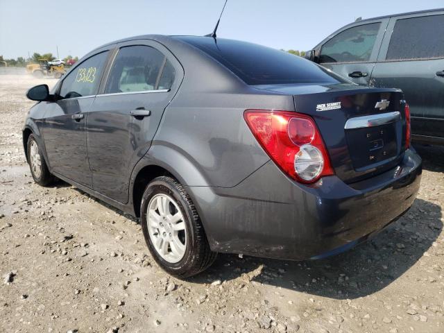Photo 3 from auction – 2012 CHEVROLET SONIC LT with VIN 1G1JC5SH8C4222321
