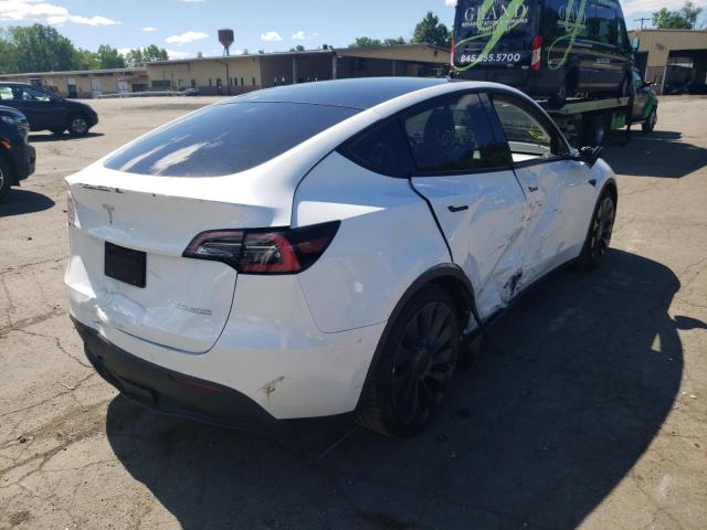 Photo 4 from auction – 2020 TESLA MODEL Y with VIN 5YJYGDEF8LF049679
