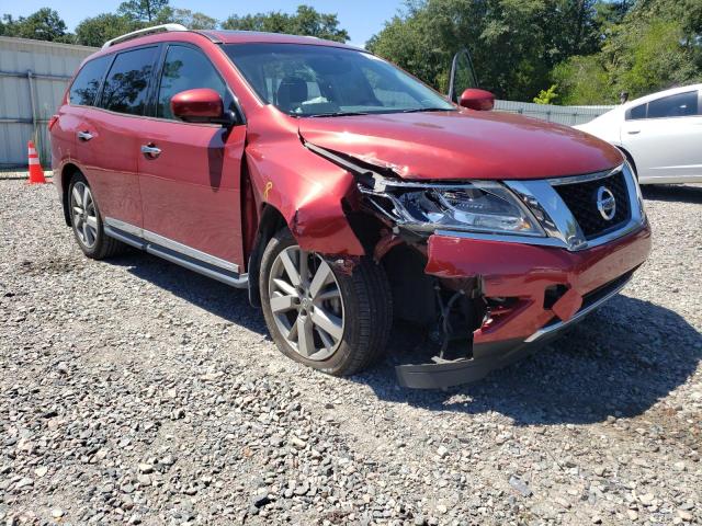NISSAN PATHFINDER 2015 مع رقم تعريف المركبة 5N1AR2MN7FC701133 - صورة من المزاد