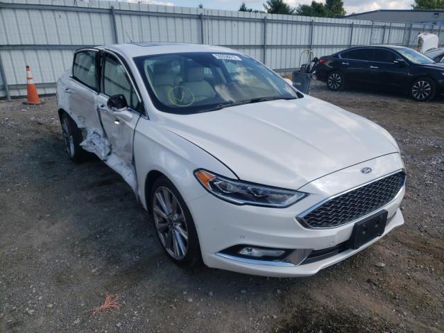 FORD FUSION TIT 2017 with VIN 3FA6P0D97HR249184 - Photo from auction