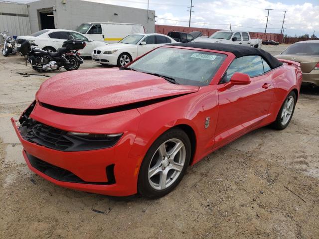 Photo 2 from auction – 2019 CHEVROLET CAMARO LS with VIN 1G1FB3DS5K0119949