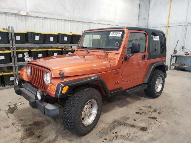 Photo 2 from auction – 2001 JEEP WRANGLER / with VIN 1J4FA49S61P343384
