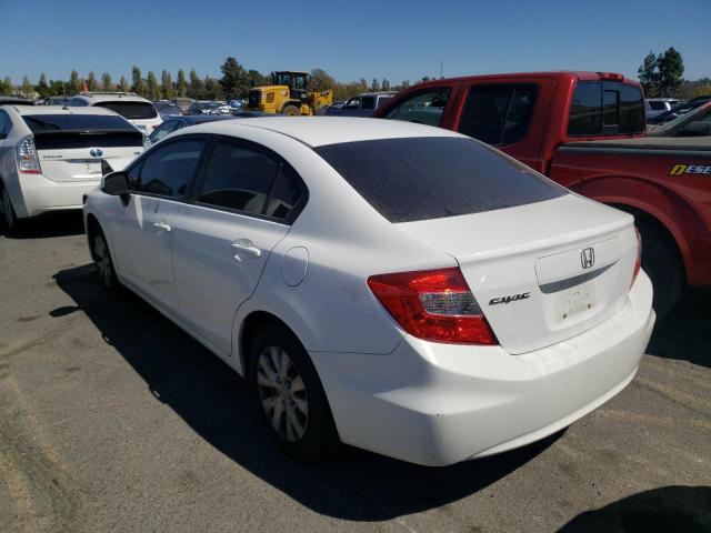 Photo 3 from auction – 2012 HONDA CIVIC LX with VIN 19XFB2F56CE353048