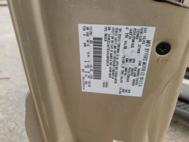 Photo 10 from auction – 2003 FORD EXPLORER S with VIN 1FMZU67E53UB90919