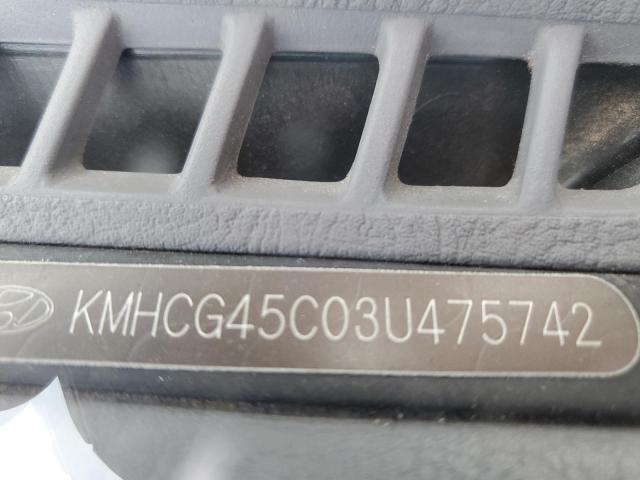 Photo 10 from auction – 2003 HYUNDAI ACCENT with VIN KMHCG45C03U475742