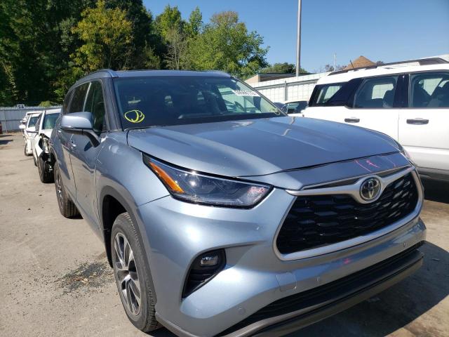 TOYOTA HIGHLANDER 2021 with VIN 5TDGZRBH2MS153462 - Photo from auction