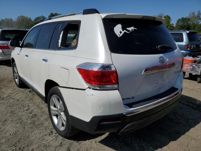 Photo 3 from auction – 2013 TOYOTA HIGHLANDER with VIN 5TDDK3EH9DS200440
