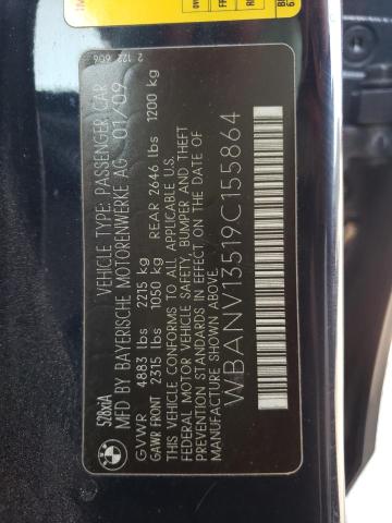 Photo 10 from auction – 2009 BMW 528 XI with VIN WBANV13519C155864