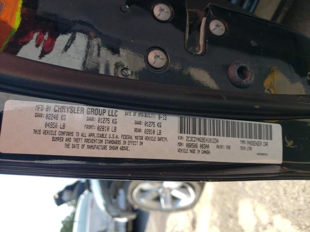 Photo 10 from auction – 2014 DODGE CHALLENGER with VIN 2C3CDYAG9EH101234