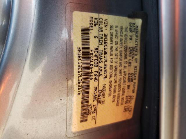 Photo 10 from auction – 2007 NISSAN VERSA S with VIN 3N1BC13E17L363176