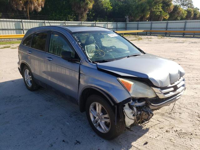 HONDA CR-V EXL 2011 with VIN 5J6RE3H72BL042175 - Photo from auction