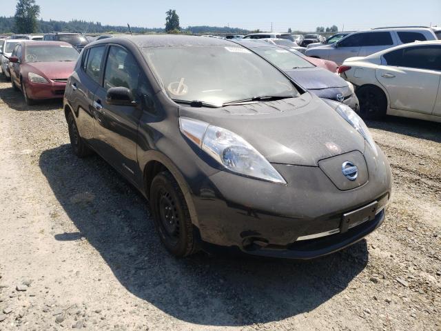 NISSAN LEAF S 2013 with VIN 1N4AZ0CPXDC425688 - Photo from auction