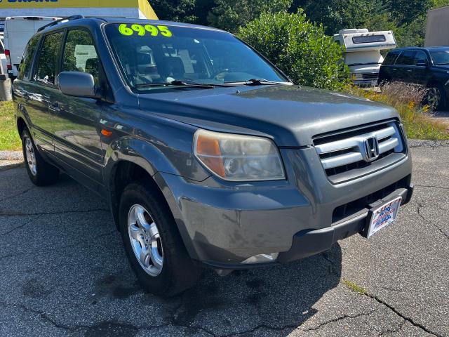 HONDA PILOT EXL 2008 with VIN 5FNYF185X8B007302 - Photo from auction