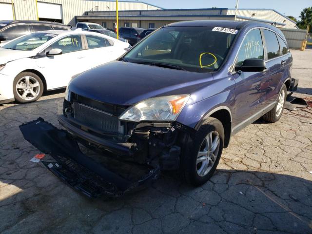 Photo 2 from auction – 2011 HONDA CR-V EX with VIN 5J6RE3H50BL015989