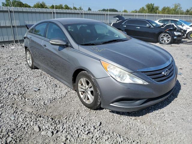HYUNDAI SONATA GLS 2014 with VIN 5NPEB4AC2EH861979 - Photo from auction