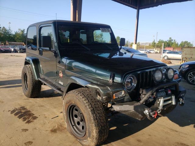 JEEP WRANGLER / 2002 with VIN 1J4FA59S22P776739 - Photo from auction