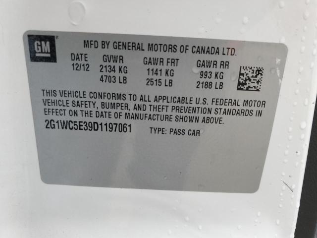 Photo 10 from auction – 2013 CHEVROLET IMPALA LTZ with VIN 2G1WC5E39D1197061