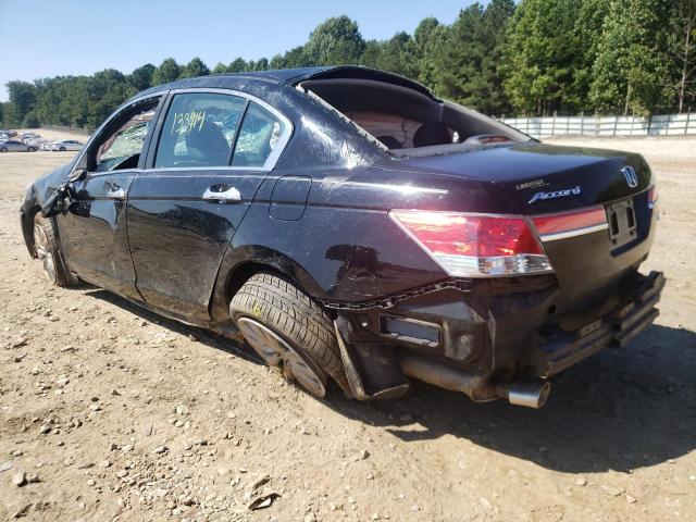 Photo 3 from auction – 2012 HONDA ACCORD EXL with VIN 1HGCP3F82CA017020