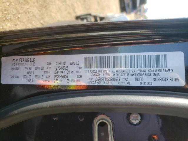 Photo 10 from auction – 2016 RAM 1500 ST with VIN 1C6RR7FTXGS281673
