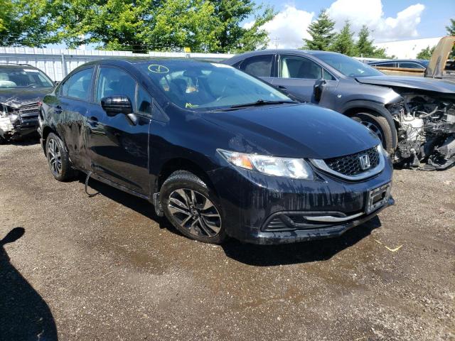 HONDA CIVIC LX 2014 with VIN 2HGFB2F57EH029227 - Photo from auction