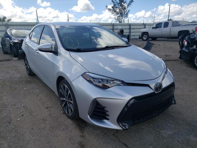 TOYOTA COROLLA L 2019 with VIN 2T1BURHE3KC220887 - Photo from auction