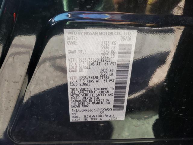 Photo 10 from auction – 2016 INFINITI QX60 with VIN 5N1AL0MM3GC525969