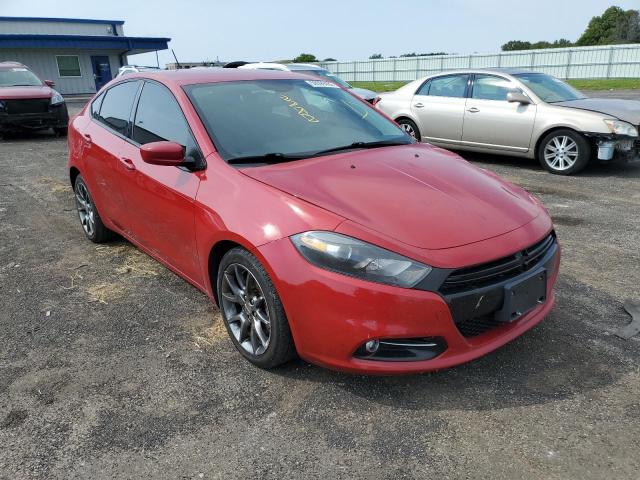 DODGE DART SXT 2013 with VIN 1C3CDFBAXDD343296 - Photo from auction