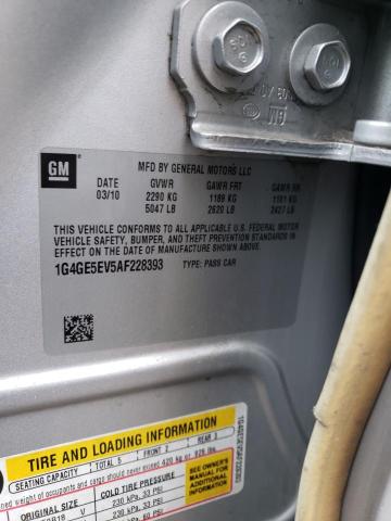 Photo 10 from auction – 2010 BUICK LACROSSE C with VIN 1G4GE5EV5AF228393