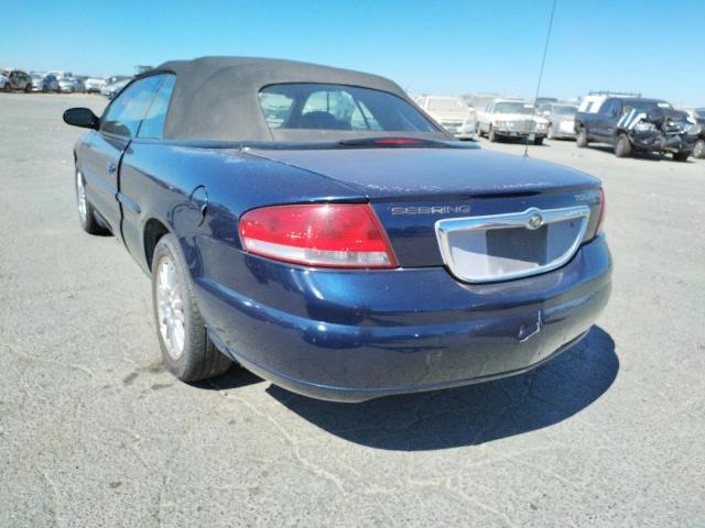 Photo 3 from auction – 2005 CHRYSLER SEBRING TO with VIN 1C3EL55R35N633575