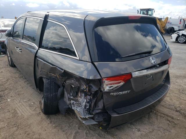 Photo 3 from auction – 2014 HONDA ODYSSEY EX with VIN 5FNRL5H42EB106087