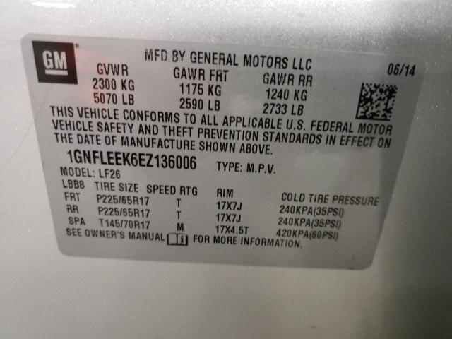 Photo 10 from auction – 2014 CHEVROLET EQUINOX LS with VIN 1GNFLEEK6EZ136006