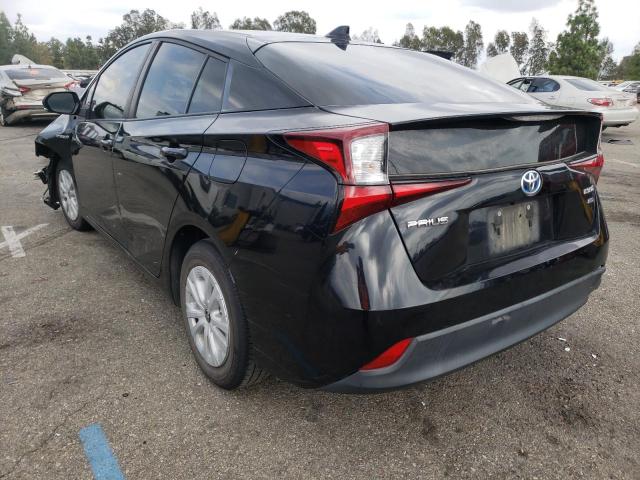 Photo 3 from auction – 2019 TOYOTA PRIUS with VIN JTDKARFU9K3086768
