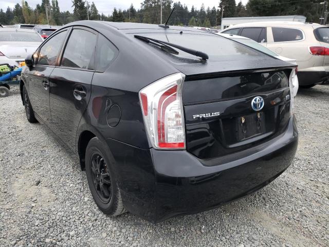Photo 3 from auction – 2013 TOYOTA PRIUS with VIN JTDKN3DU7D5679833