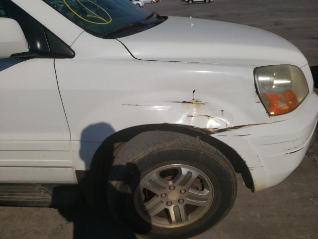 Photo 9 from auction – 2003 HONDA PILOT EX with VIN 2HKYF18443H554583