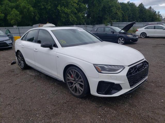 AUDI A4 PRESTIG 2022 with VIN WAUFAAF47NN010328 - Photo from auction