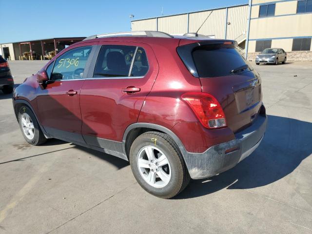 Photo 3 from auction – 2016 CHEVROLET TRAX 1LT with VIN 3GNCJLSB0GL139995