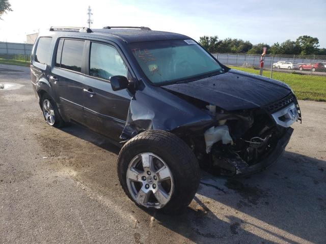 HONDA PILOT EXLN 2011 with VIN 5FNYF3H79BB025732 - Photo from auction