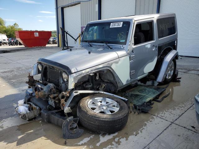 Photo 2 from auction – 2015 JEEP WRANGLER S with VIN 1C4AJWBGXFL556533