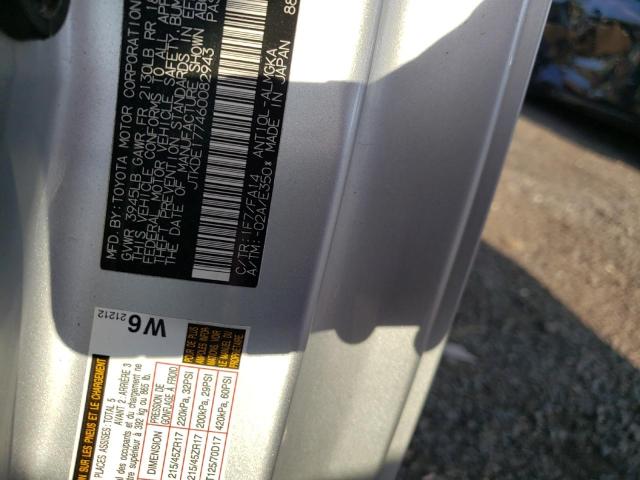 Photo 10 from auction – 2006 TOYOTA SCION TC with VIN JTKDE177460082943